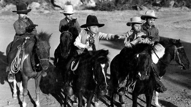 Still from the film 'The Terror of Tiny Town'