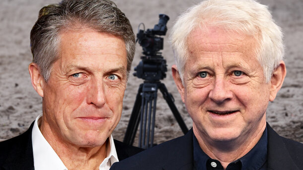 'Too posh and too handsome': Curtis expresses that it's a delight to shoot without Hugh Grant