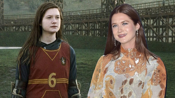 Legion-Media — Bonnie Wright and still from the movie 'Harry Potter and the Half-Blood Prince' (2008)