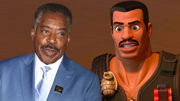 Global Look Press — Ernie Hudson and still from the animated movie 'Toy Story 4' (2019)