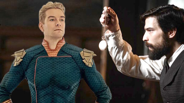Stills from the series 'The Boys' (2019) and 'Freud' (2020)