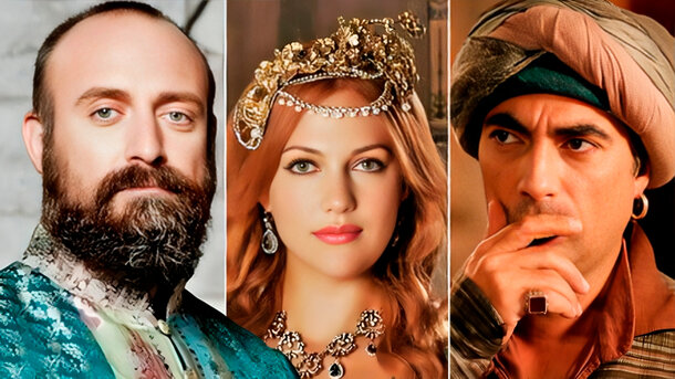 Кадр из сериала «Великолепный век»