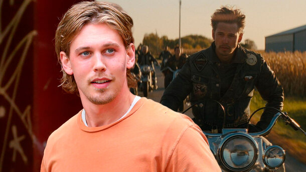 Still from the film 'The Bikeriders'
