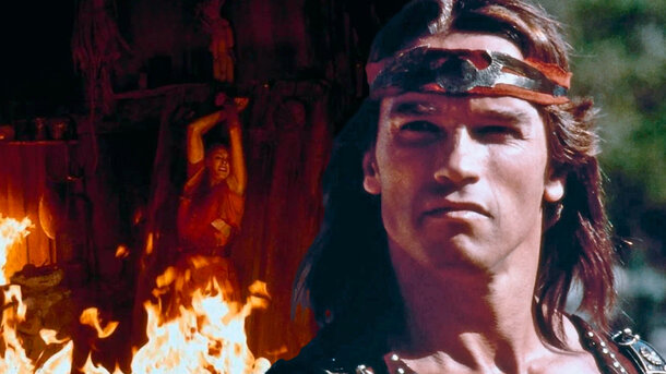 Arnold Schwarzenegger in 'Red Sonja'