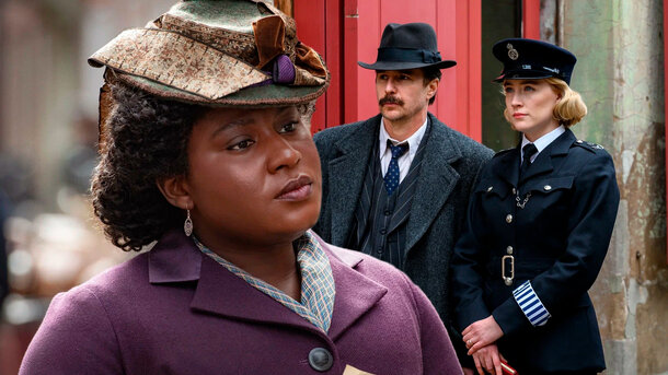 Stills from the films 'Enola Holmes 2', 'See How They Run'