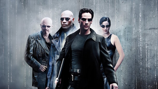 'The Matrix' (1999) promotional poster