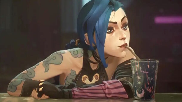Still from the animated movie 'Arcane' (2021)