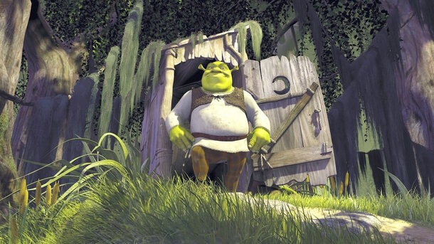 Stills from the film 'Shrek' (2001)