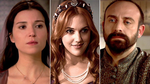 Кадр из сериала «Великолепный век»