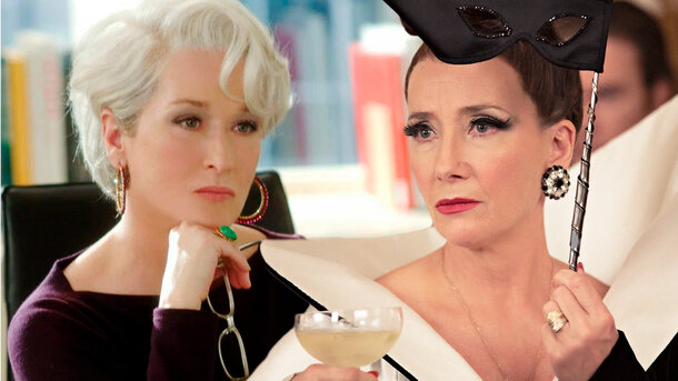 Stills from films 'The Devil Wears Prada', 'Cruella'