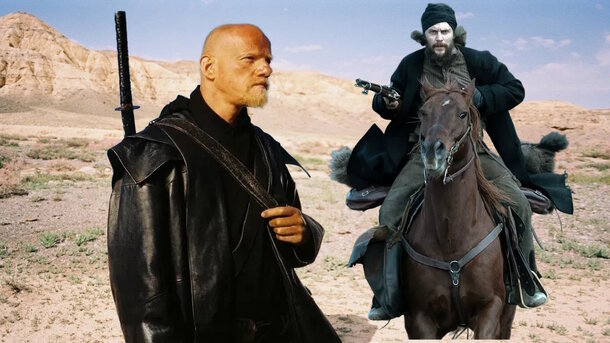 Stills from the movies 'The Last Ronin' (2024) and 'American Primeval' (2025)