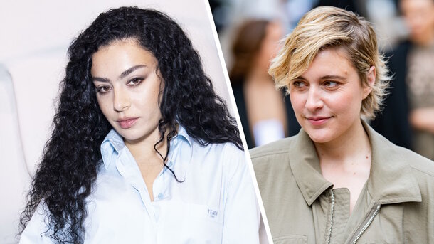 Global Look Press — Charli XCX and Greta Gerwig
