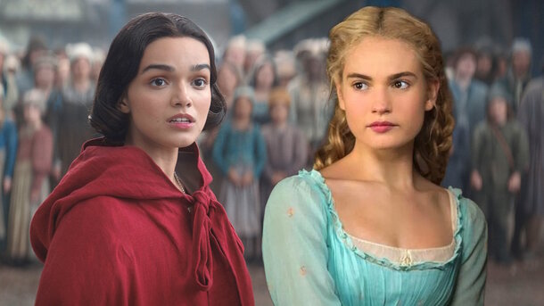 Global Look Press — stills from the movies 'Snow White' (2025) and 'Cinderella' (2015)