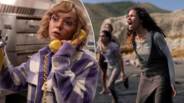 Кадры из сериалов «Дикарки» и «Шершни»
