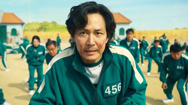 Кадр из сериала «Игра в кальмара» (2021-2024)