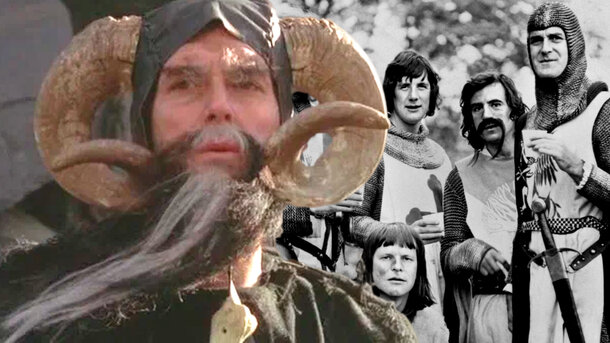 Still from the film 'Monty Python and the Holy Grail'