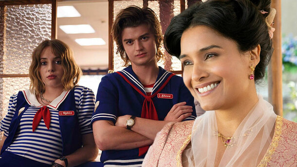 Stills from the series 'Bridgerton', 'Stranger Things'