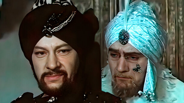 Армен Джигарханян, Евгений Евстигнеев в фильме «Вкус халвы»