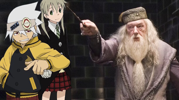 Stills from the movies 'Soul Eater' and 'Harry Potter'