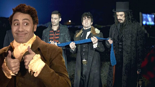 Stills from the movie 'What We Do in the Shadows' (2014)