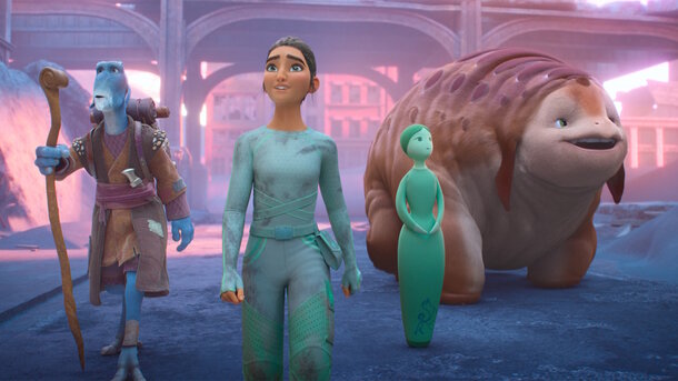 Still from the animated series 'WondLa' (2024)