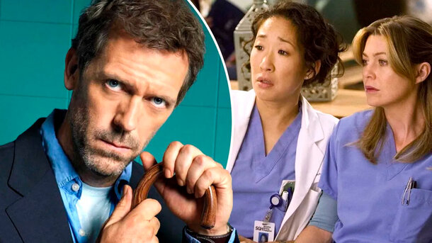 Stills from the series 'House M.D.', 'Grey's Anatomy'