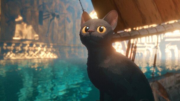 Global Look Press — still from the animated movie 'Flow' (2024)