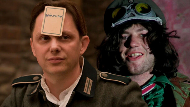 Stills from films 'A Clockwork Orange','Inglourious Basterds'