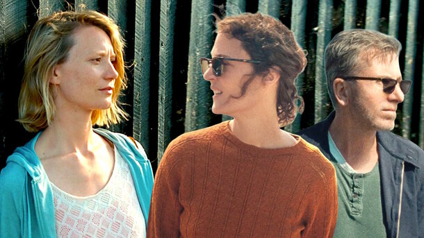 Stills from the film 'Bergman Island'