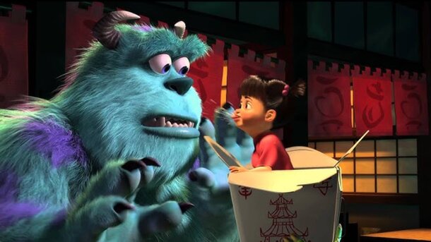 Кадр из фильма «Корпорация Монстров»