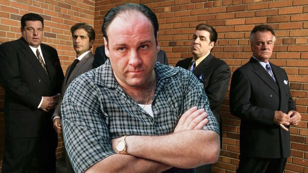 Stills from the series 'The Sopranos' (1999)