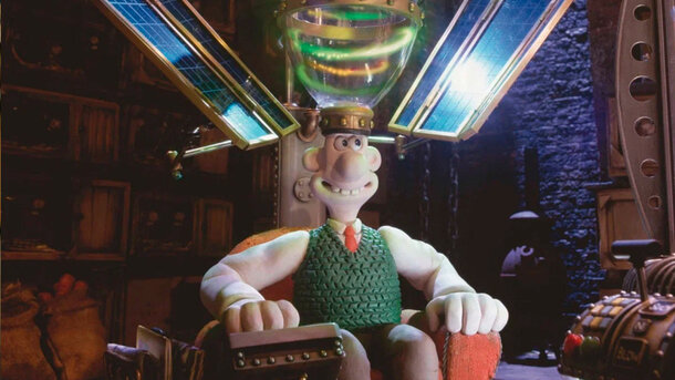 Still from the film 'Wallace and Gromit'