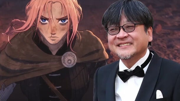 AdMedia / Global Look Press — Mamoru Hosoda and still from the animated movie 'Scarlet' (2025)