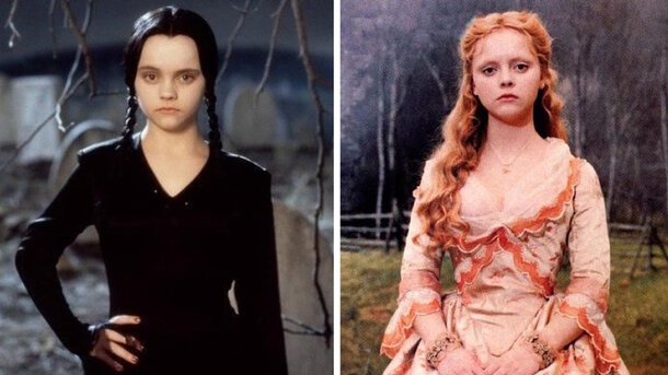 Stills from the movies 'The Addams Family' (1991) and 'Sleepy hollow' (1999)