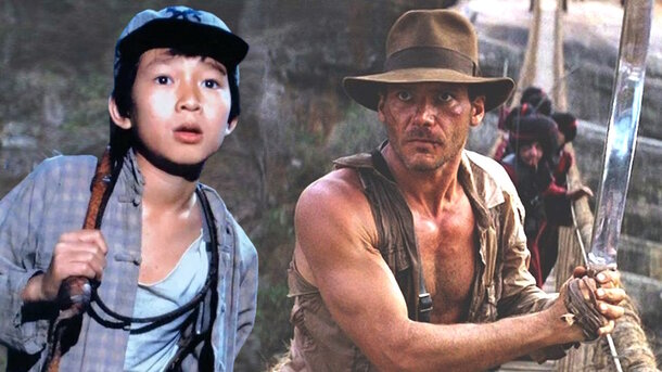Stills from the movie 'Indiana Jones and the Temple of Doom' (1984)