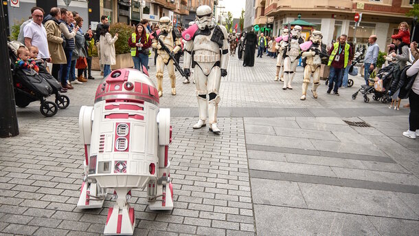 Global Look Press — celebration of International Star Wars Day in Pamplona, Spain