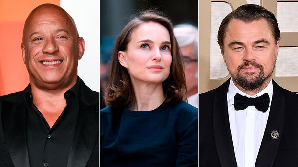 Natalie Portman, Vin Diesel, Leonardo DiCaprio