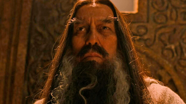 Ciarán Hinds, Dark Wizard, Still from the series 'The Lord of the Rings: The Rings of Power'