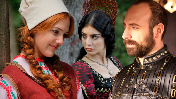 Кадры из сериала «Великолепный век»