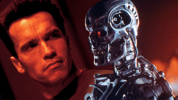 Stills from the film 'Terminator'