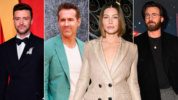 Justin Timberlake, Ryan Reynolds, Jessica Biel, Chris Evans