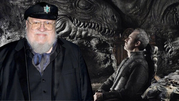 Global Look Press — George Martin and still from the series 'Game of Thrones' (2011)