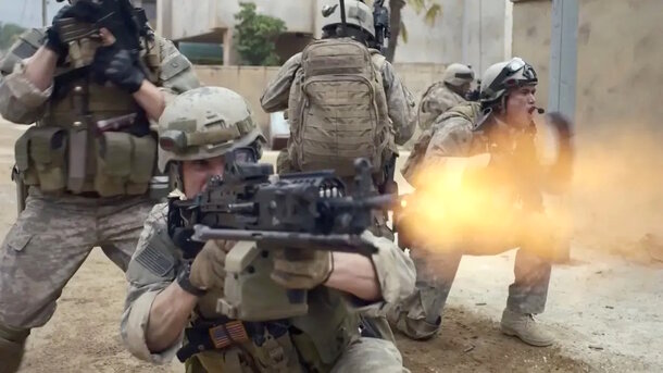 Will Poulter and Joseph Quinn survive in Iraq in the trailer for the film 'War'