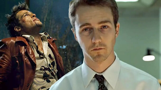 Stills from the film 'Fight Club' (1999)