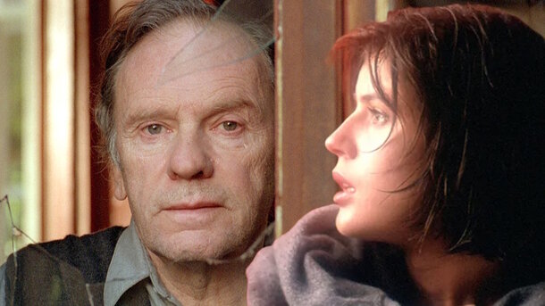Stills from the film 'Three Colours: Red' (1994)