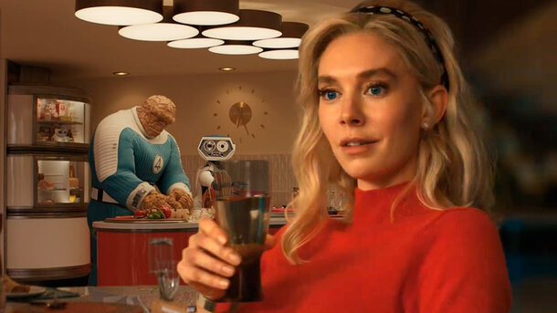 Stills from the film 'The Fantastic Four: First Steps'