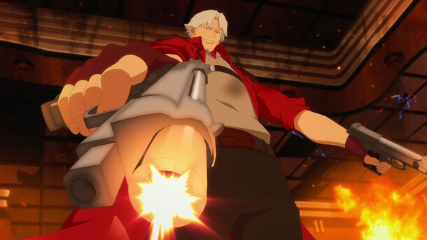 Кадр из аниме Devil May Cry