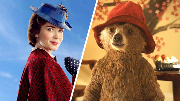 Global Look Press — stills from the movies 'Mary Poppins Returns' (2018) and 'Paddington' (2014)