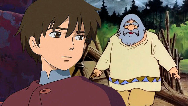 Still from the film 'Tales from Earthsea', 'White Fang'