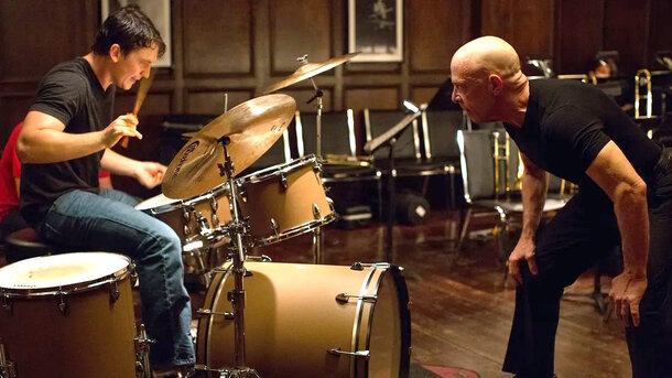 Still from the movie 'Whiplash' (2014)